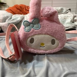 My Melody Bow Plush purse
